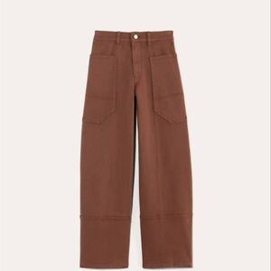 Everlane Utility Barrel Pant in Rosewood NWT